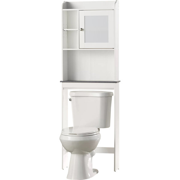 Three Posts™ Pinecrest Freestanding OvertheToilet Storage & Reviews Wayfair